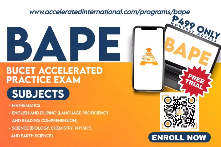 BUCET Accelerated Practice Exam (BAPE) – Enroll Now!